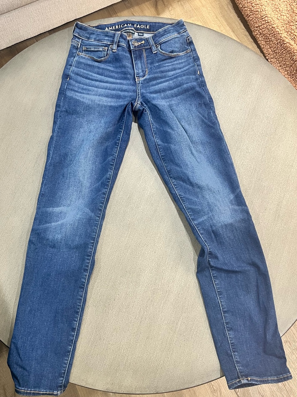 American Eagle Women's Medium Blue Skinny Jeans
